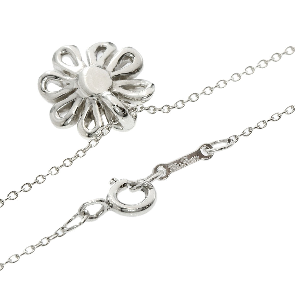 TIFFANY&Co. Daisy Necklace Silver 18K Yellow GoldLadies [Used]