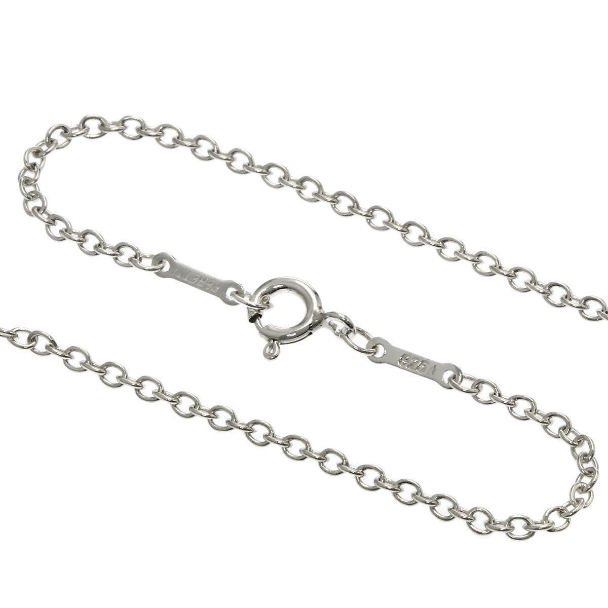 TIFFANY&Co. Open cross Necklace Silver Ladies [Used]