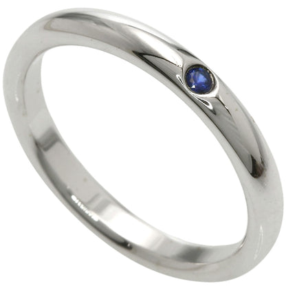 TIFFANY&Co. Wedding Sapphire Ring Silver Ladies [Used]
