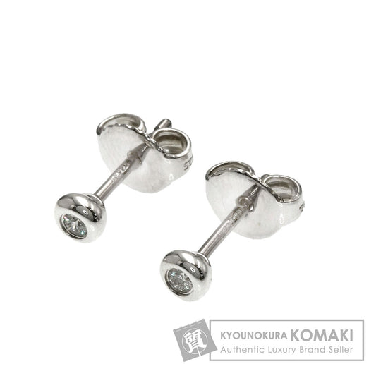 TIFFANY&Co. By The Yard Diamond earring Silver Ladies [Used]