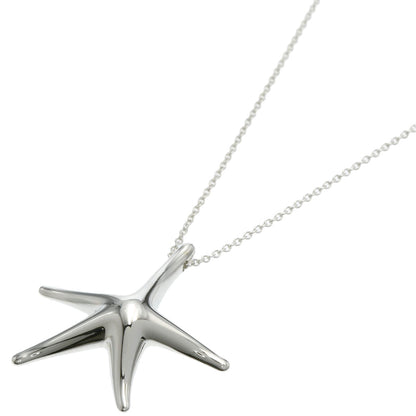 TIFFANY&Co. Star fish Necklace Silver Ladies [Used]