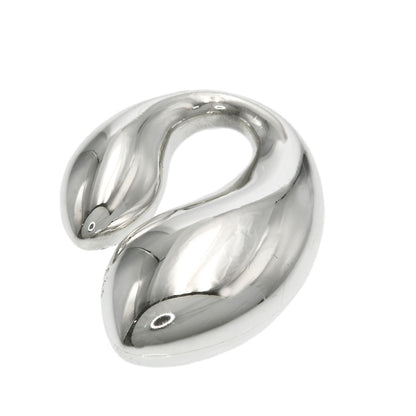 TIFFANY&Co. Double teardrop Pendant top Silver Ladies [Used]