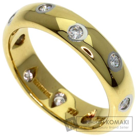 TIFFANY&Co. Dotzling Diamond Ring K18 Yellow Gold PT950Ladies [Used]