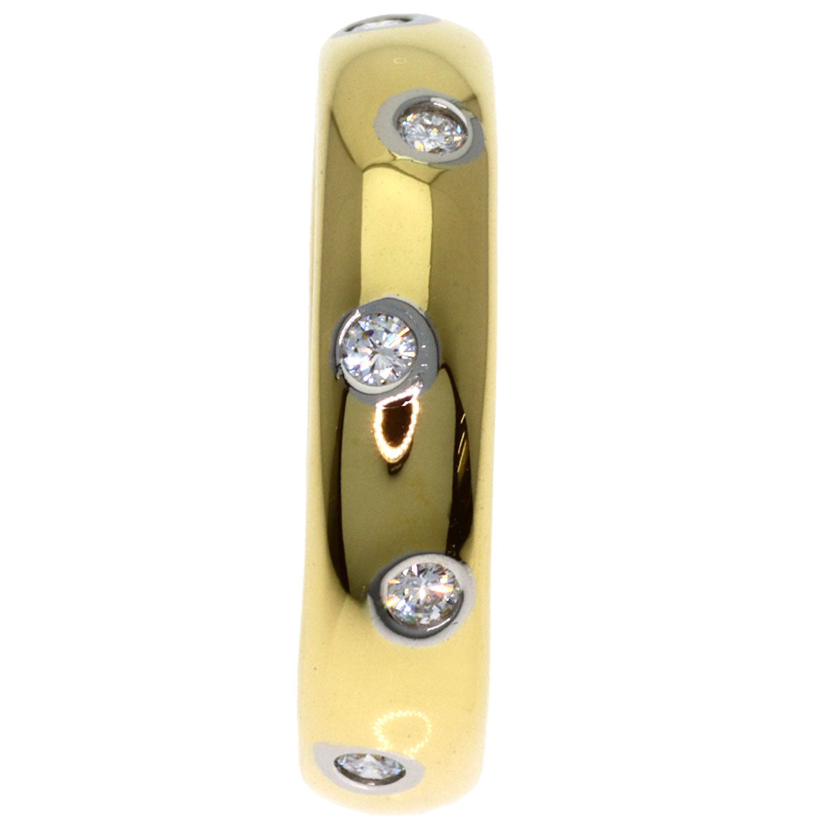 TIFFANY&Co. Dotzling Diamond Ring K18 Yellow Gold PT950Ladies [Used]