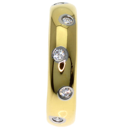 TIFFANY&Co. Dotzling Diamond Ring K18 Yellow Gold PT950Ladies [Used]