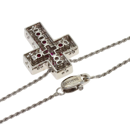 Damiani Belle Epoque S Necklace K18 White Gold Ladies [Used]