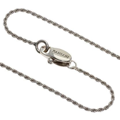 Damiani Belle Epoque S Necklace K18 White Gold Ladies [Used]