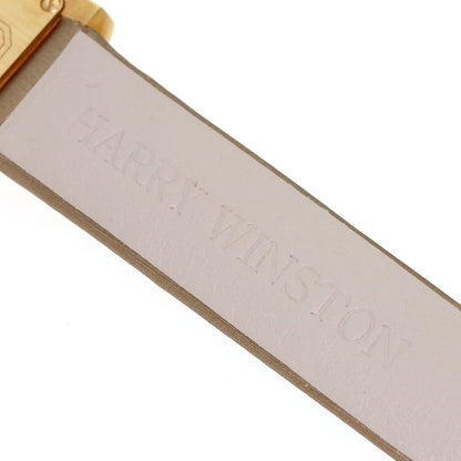 HARRY WINSTON Avenue C Mini Diamond Bezel Watches 332LQR K18 Pink Gold/Satin Ladies