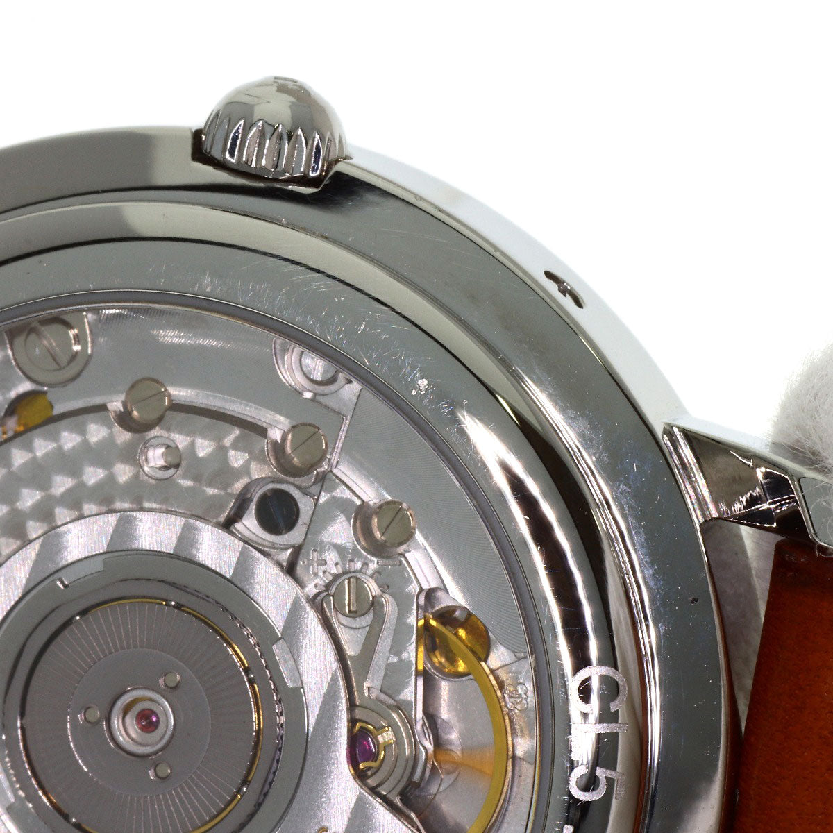 HERMES Clipper Double Tour Power Reserve Watches CL5.710 Stainless Steel/Leather mens