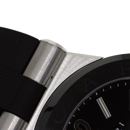 BVLGARI Diagono Date Watches DG42SC Stainless Steel/Rubber mens