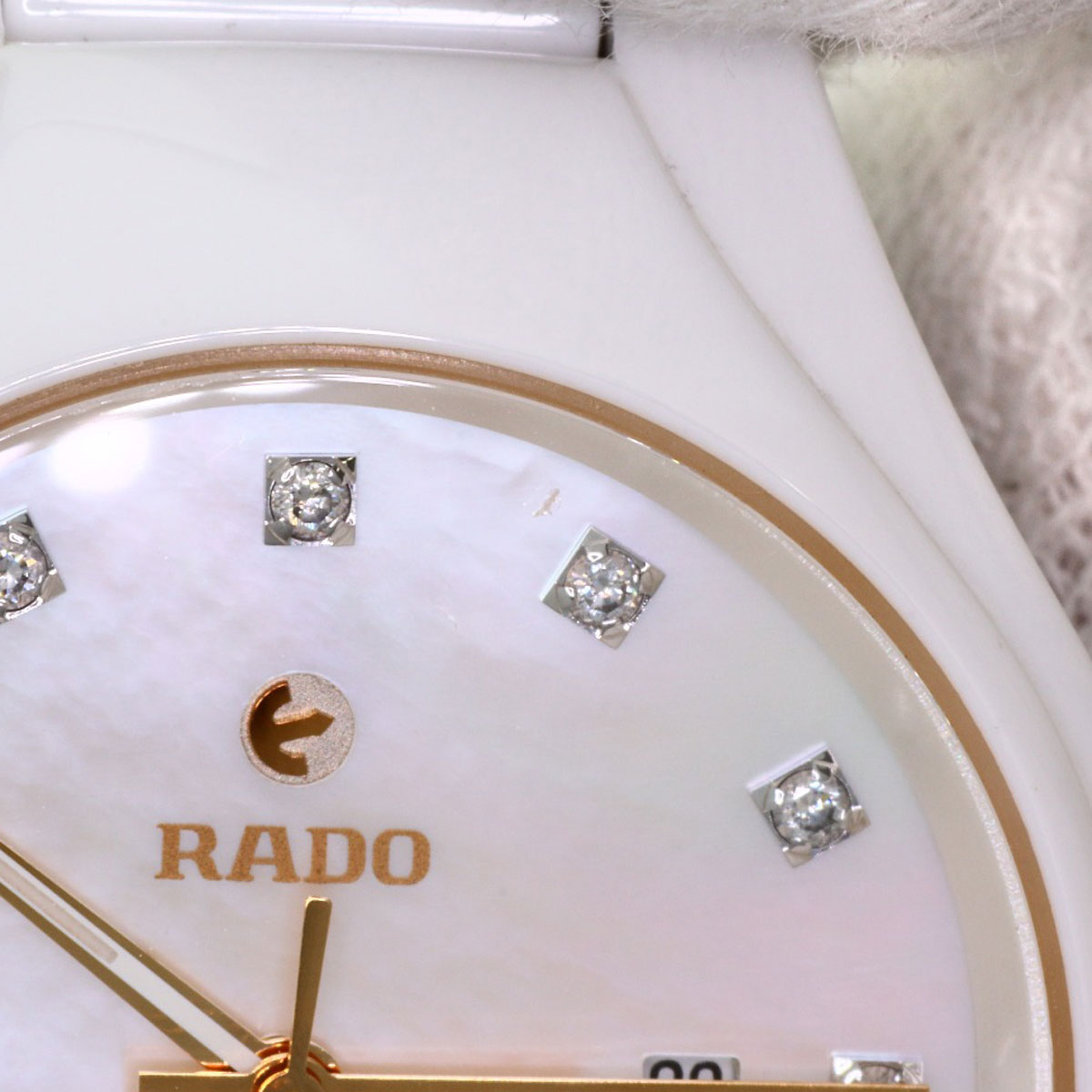 RADO True 12P Diamond Watches 561.0244.3 Ceramic/Ceramic Ladies