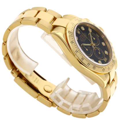ROLEX Cosmograph Daytona 8P Diamond Watches 116528G K18 Yellow Gold/18K Yellow Gold mens