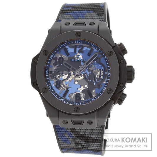 HUBLOT Big Bang Unico Blue Camo - Japan Limited Edition (77 pieces) Watches 421.CI.0190.RX.JCAM Ceramic/Rubber mens