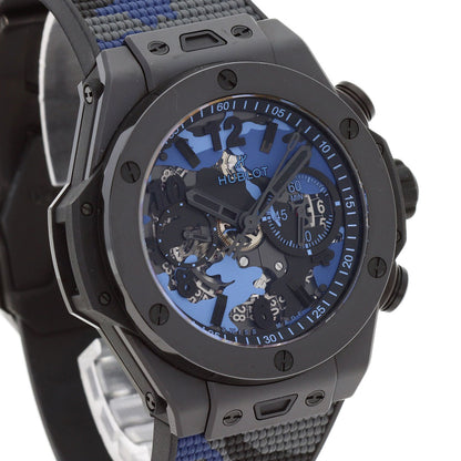 HUBLOT Big Bang Unico Blue Camo - Japan Limited Edition (77 pieces) Watches 421.CI.0190.RX.JCAM Ceramic/Rubber mens