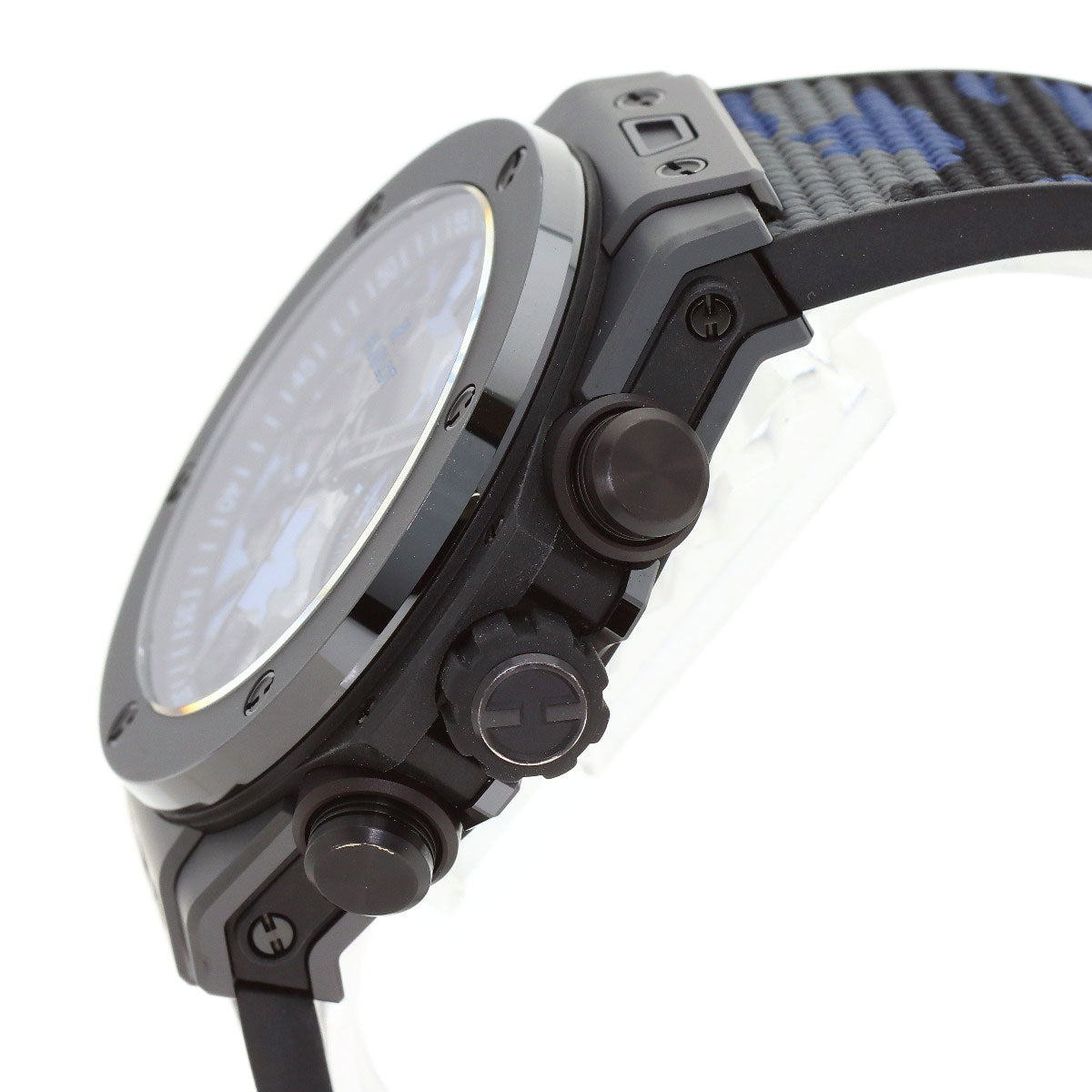 HUBLOT Big Bang Unico Blue Camo - Japan Limited Edition (77 pieces) Watches 421.CI.0190.RX.JCAM Ceramic/Rubber mens