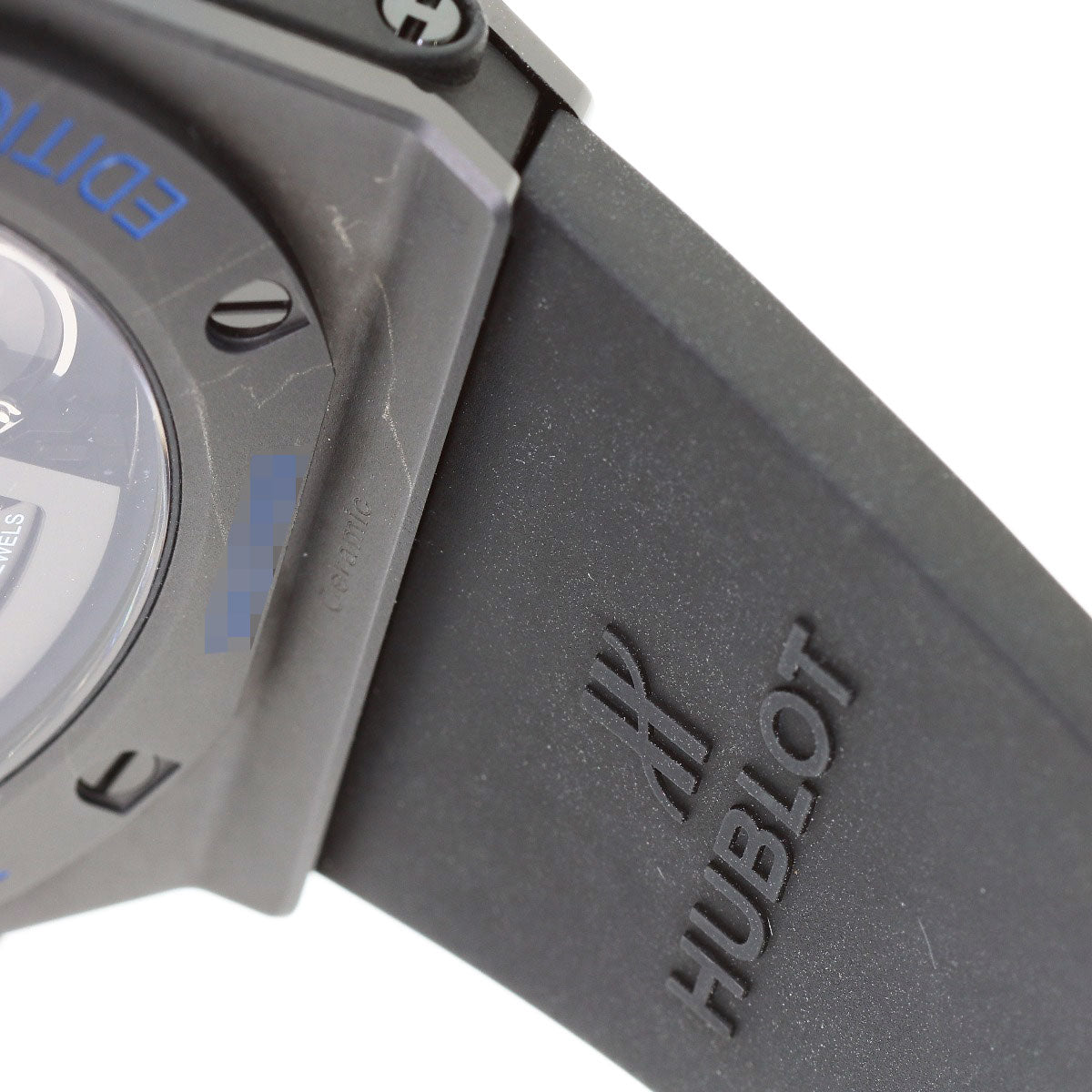 HUBLOT Big Bang Unico Blue Camo - Japan Limited Edition (77 pieces) Watches 421.CI.0190.RX.JCAM Ceramic/Rubber mens