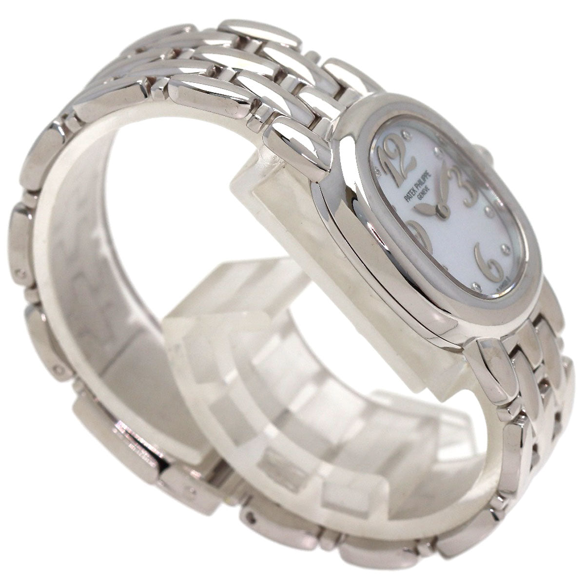 PATEK PHILIPPE Golden Ellipse Watches 480/1 K18 White Gold/K18 White Gold Ladies