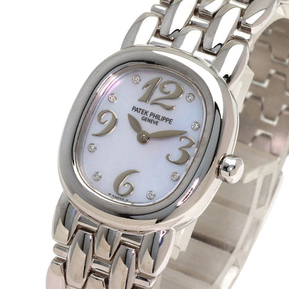 PATEK PHILIPPE Golden Ellipse Watches 480/1 K18 White Gold/K18 White Gold Ladies