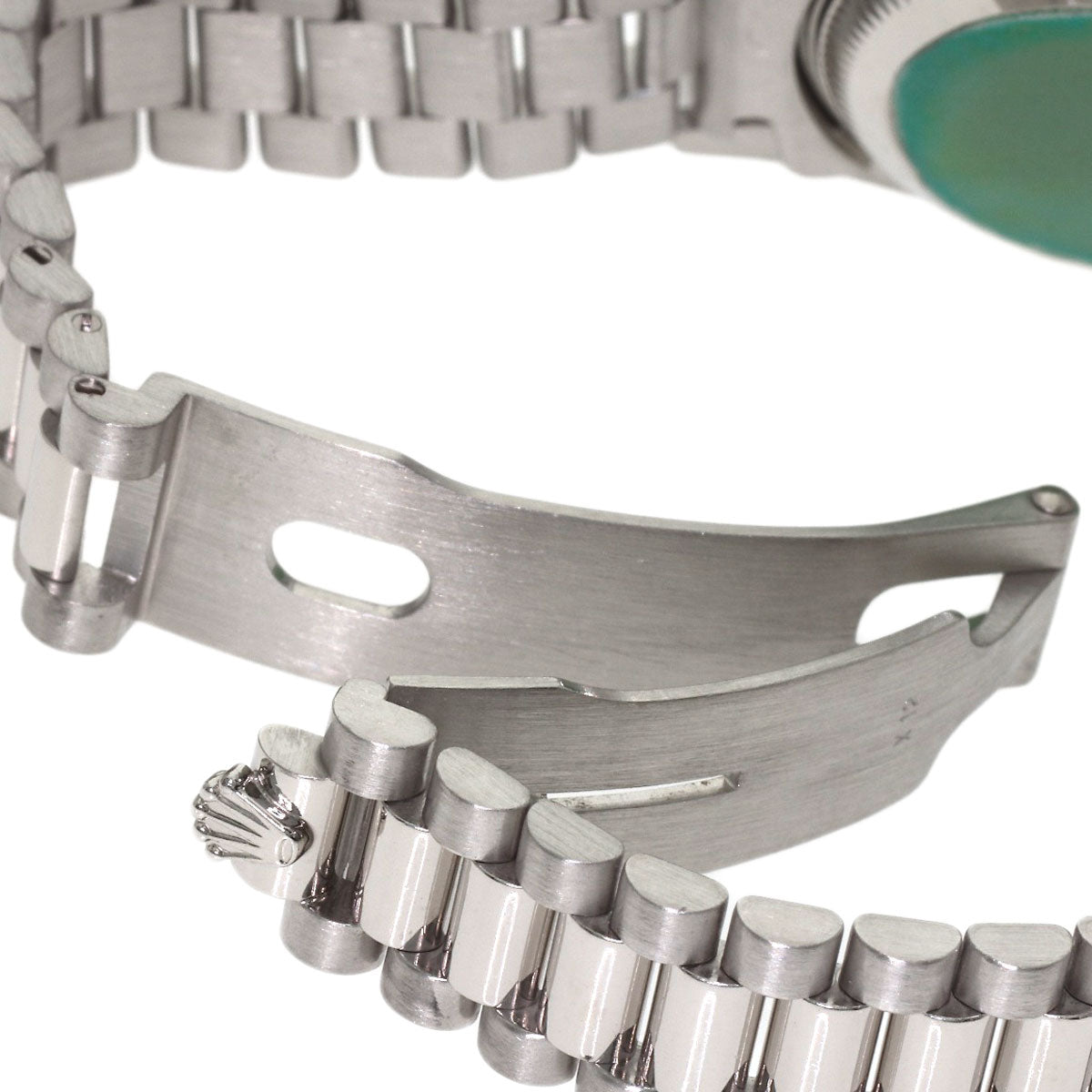 ROLEX DATEJUST 10P Diamond Watches 79136G Platinum/PT Ladies