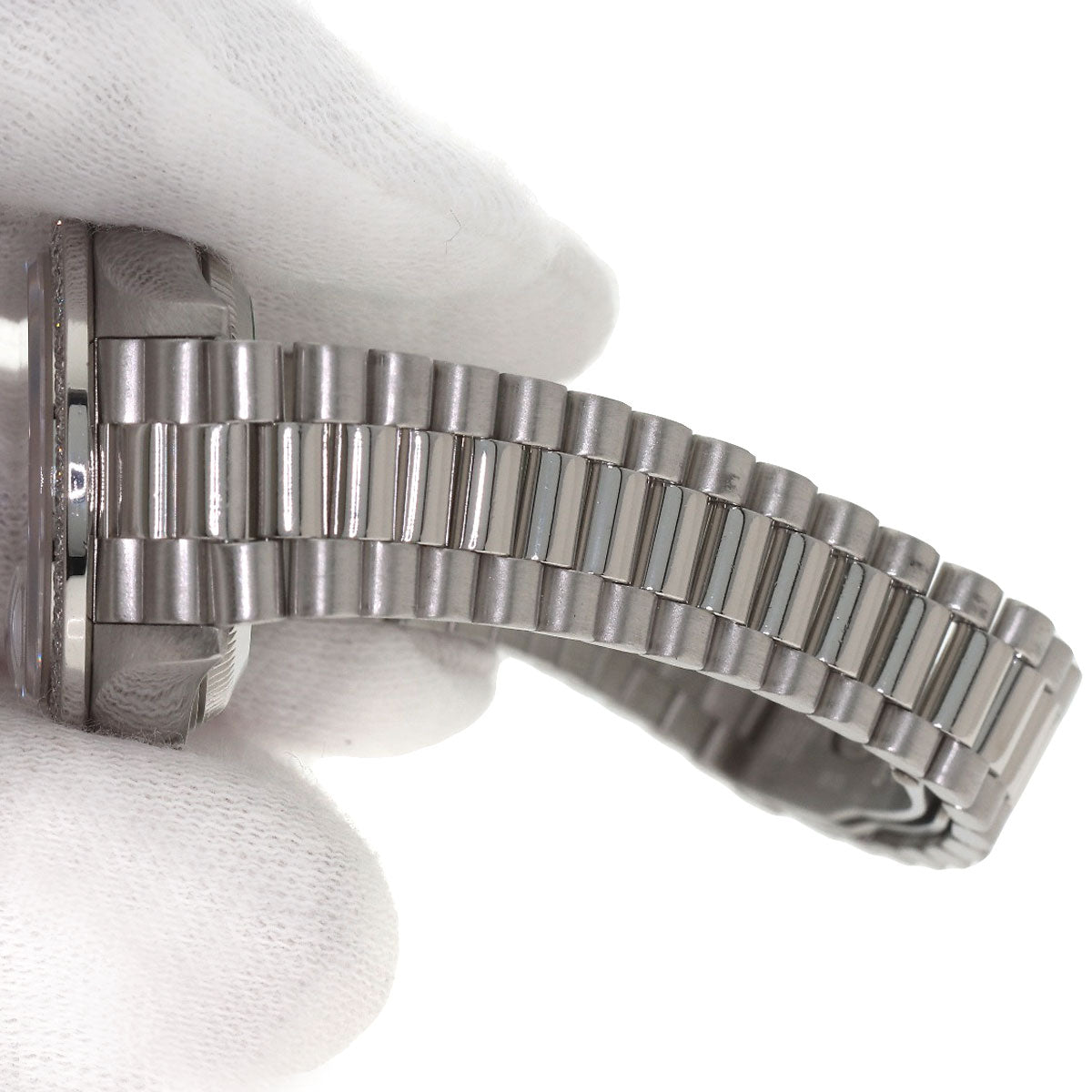 ROLEX DATEJUST 10P Diamond Watches 79136G Platinum/PT Ladies