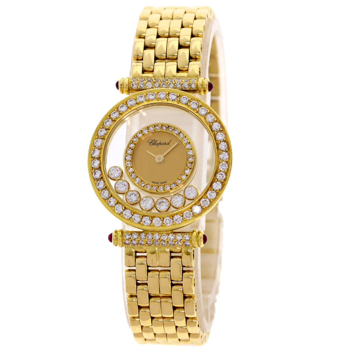 Chopard Happy diamond Watches 20/4993 K18 Yellow Gold/18K Yellow Gold Ladies
