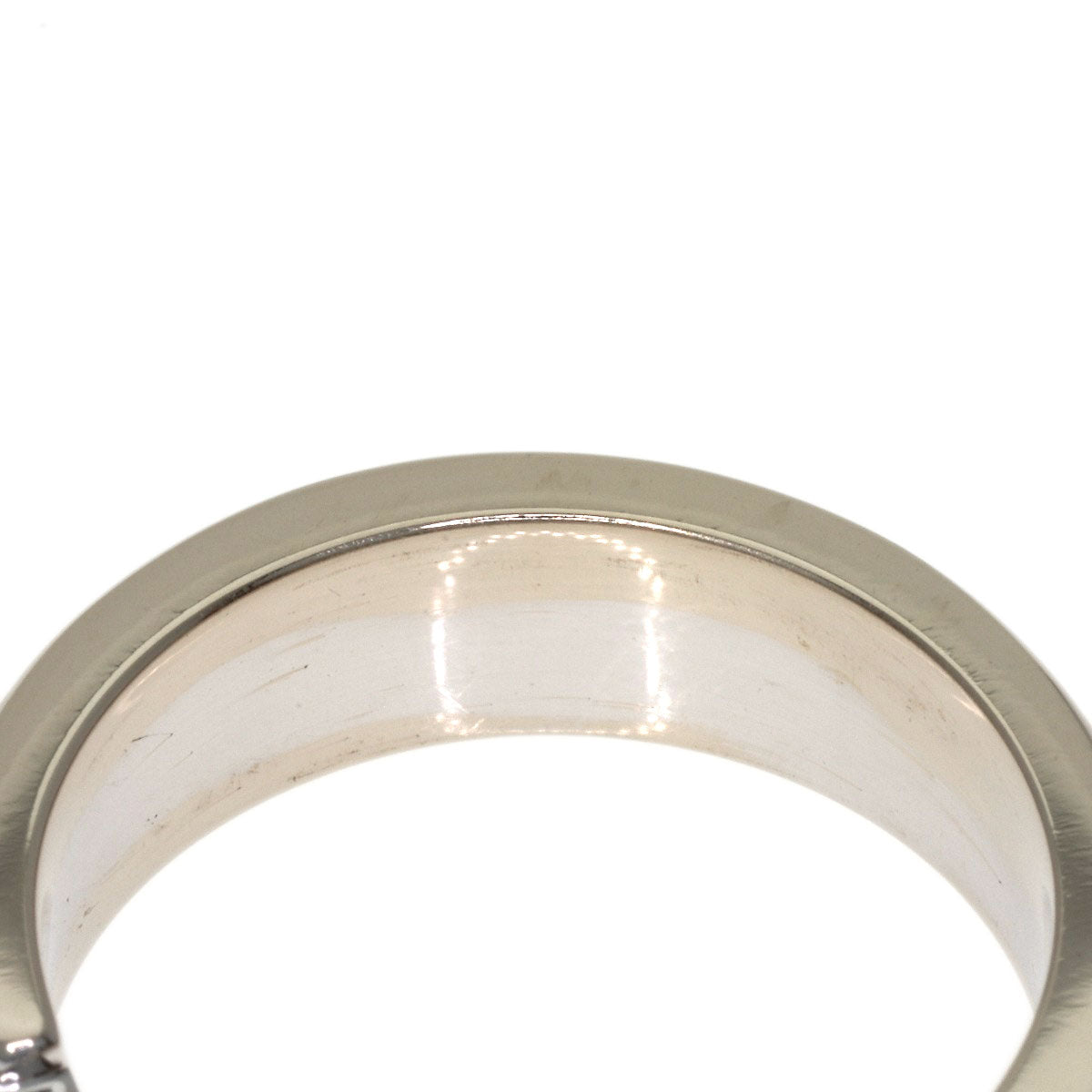 TIFFANY&Co. Atlas 3P Diamond Ring K18 White Gold Ladies [Used]