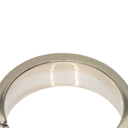 TIFFANY&Co. Atlas 3P Diamond Ring K18 White Gold Ladies [Used]