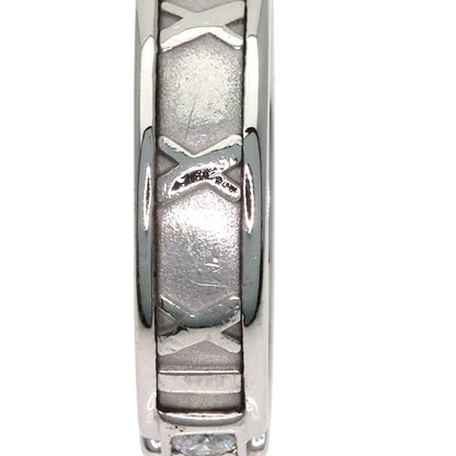 TIFFANY&Co. Atlas 3P Diamond Ring K18 White Gold Ladies [Used]