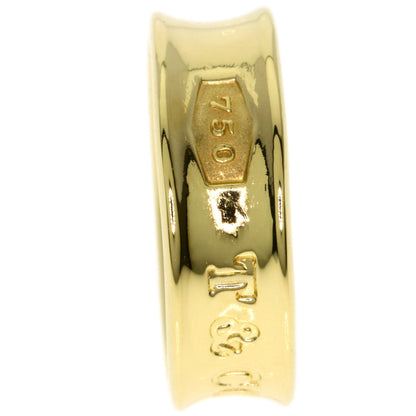 TIFFANY&Co. 1837 Narrow Ring K18 Yellow Gold Ladies [Used]
