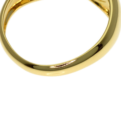 TIFFANY&Co. Open heart Ring K18 Yellow Gold Ladies [Used]