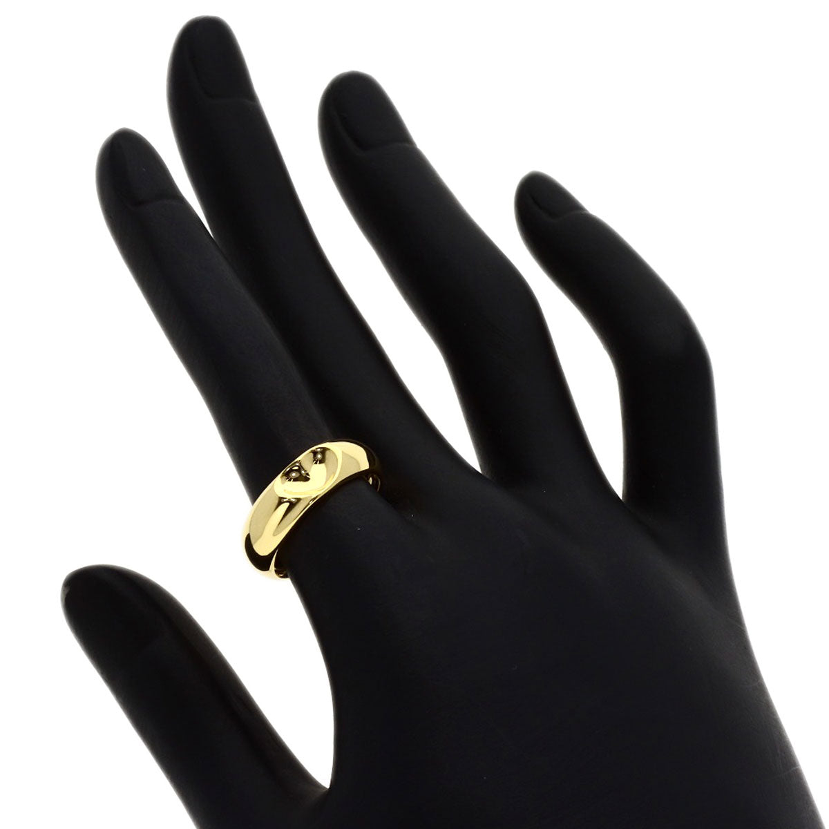TIFFANY&Co. Full heart Ring K18 Yellow Gold Ladies [Used]