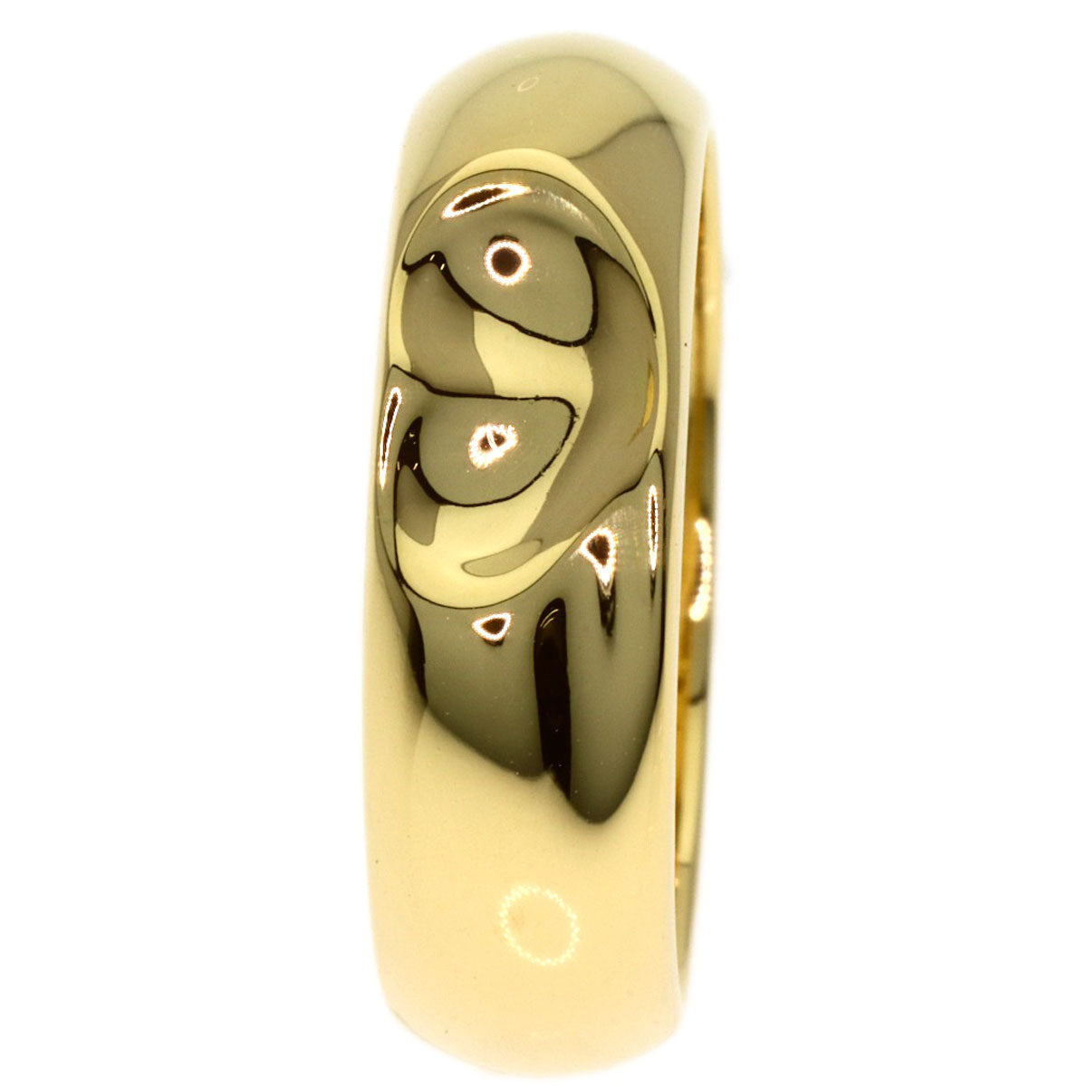 TIFFANY&Co. Full heart Ring K18 Yellow Gold Ladies [Used]