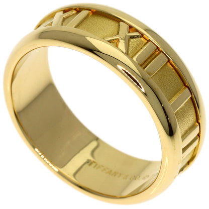 TIFFANY&Co. Atlas Ring K18 Yellow Gold Ladies [Used]