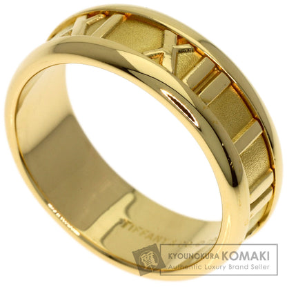 TIFFANY&Co. Atlas Ring K18 Yellow Gold Ladies [Used]