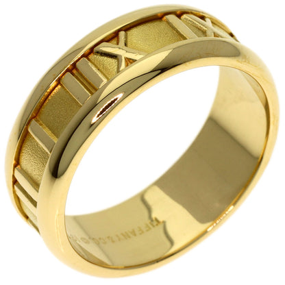 TIFFANY&Co. Atlas Ring K18 Yellow Gold Ladies [Used]