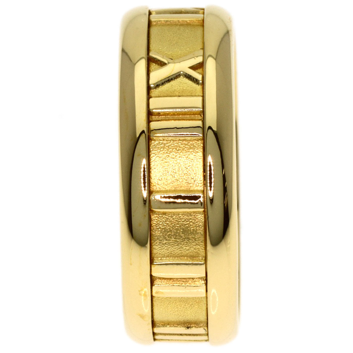 TIFFANY&Co. Atlas Ring K18 Yellow Gold Ladies [Used]