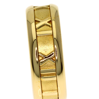 TIFFANY&Co. Atlas Ring K18 Yellow Gold Ladies [Used]