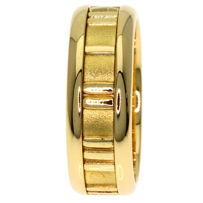 TIFFANY&Co. Atlas Ring K18 Yellow Gold Ladies [Used]