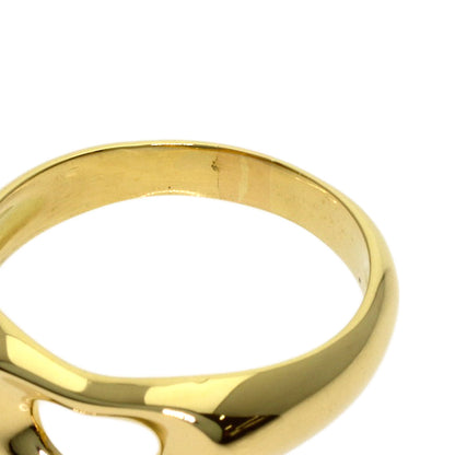 TIFFANY&Co. Open heart Ring K18 Yellow Gold Ladies [Used]