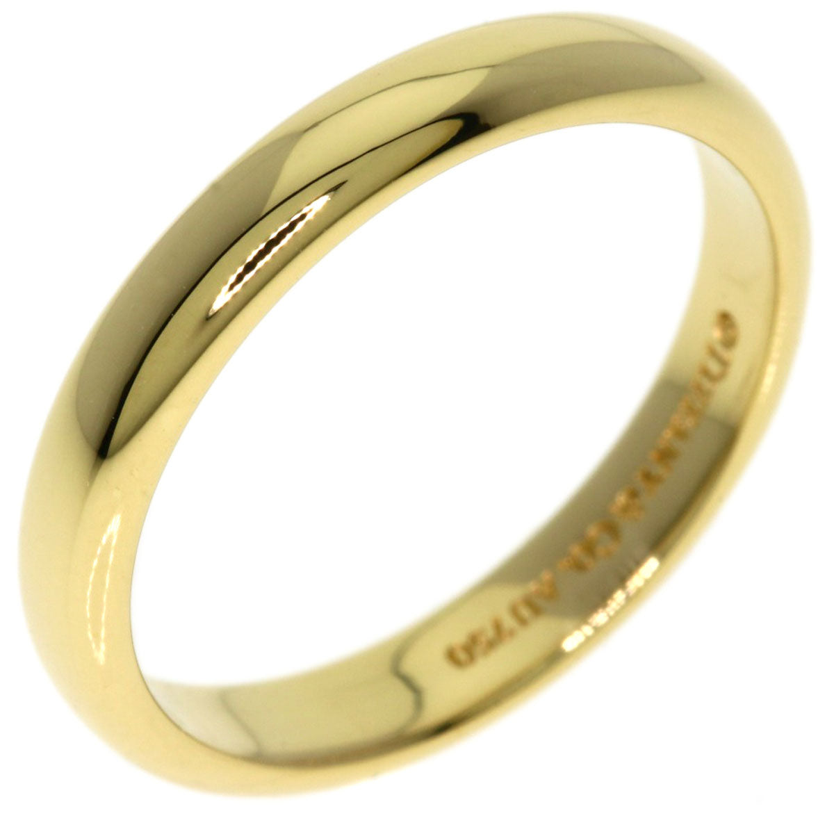 TIFFANY&Co. wedding Ring K18 Yellow Gold Ladies [Used]