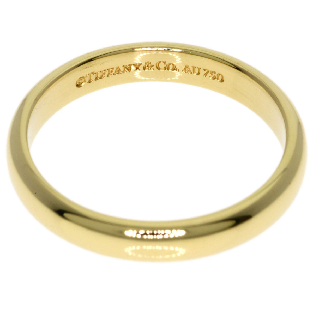 TIFFANY&Co. wedding Ring K18 Yellow Gold Ladies [Used]