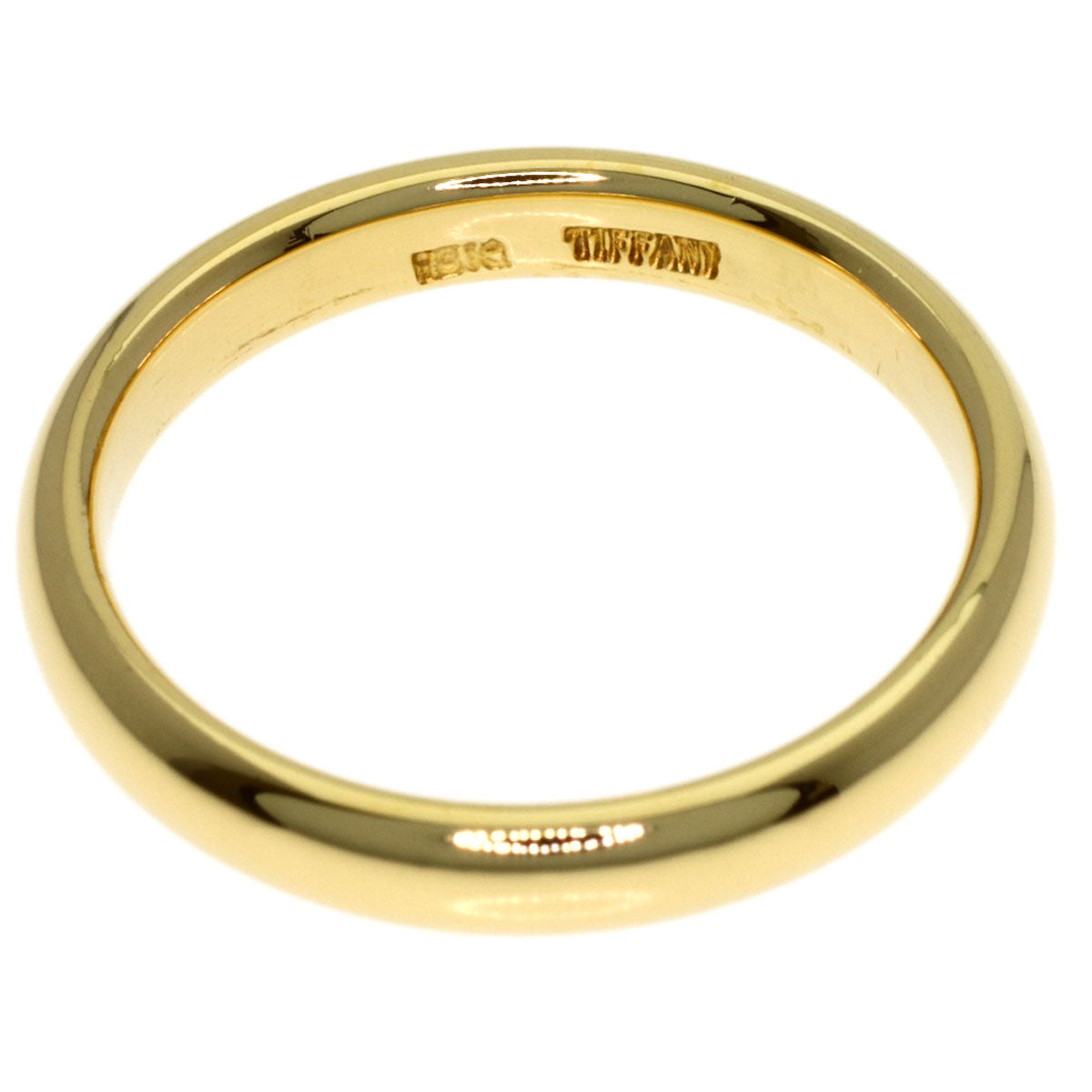 TIFFANY&Co. wedding Ring K18 Yellow Gold Ladies [Used]