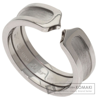 CARTIER C2 ring # 54 Ring K18 White Gold Ladies [Used]