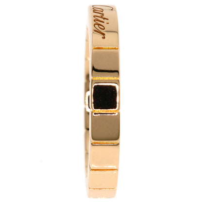 CARTIER Laniere # 48 Ring K18 Pink Gold Ladies [Used]