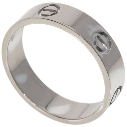 CARTIER love ring #62 Ring K18 White Gold Ladies [Used]