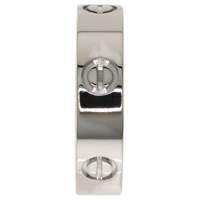 CARTIER love ring #62 Ring K18 White Gold Ladies [Used]