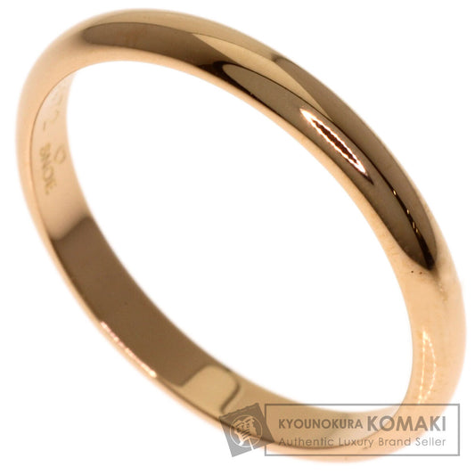 CARTIER Wedding #52 Ring K18 Pink Gold Ladies [Used]