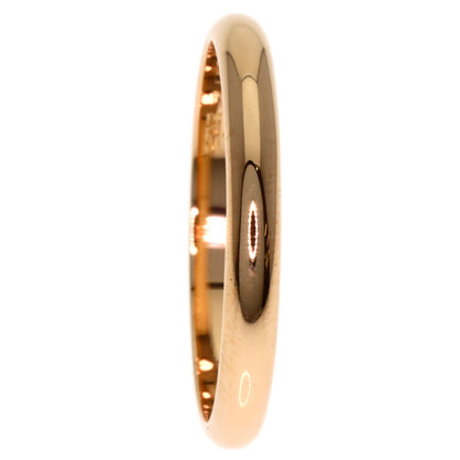 CARTIER Wedding #52 Ring K18 Pink Gold Ladies [Used]