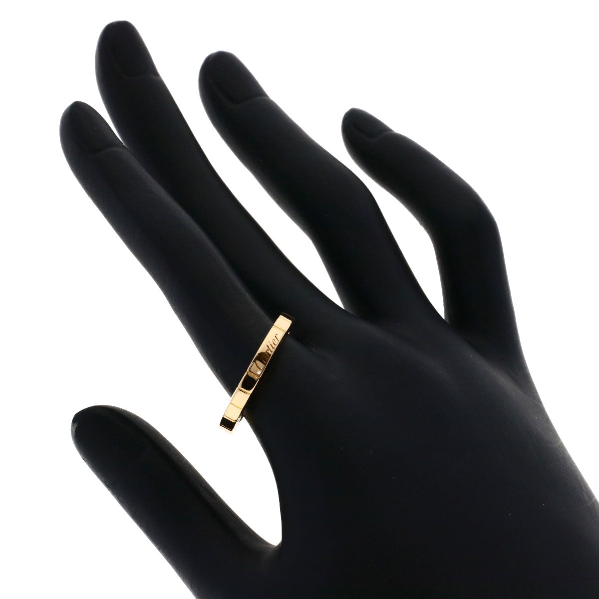 CARTIER Lanier # 57 Ring K18 Pink Gold Ladies [Used]
