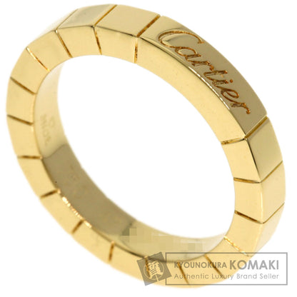 CARTIER Lanier # 47 Ring K18 Yellow Gold Ladies [Used]